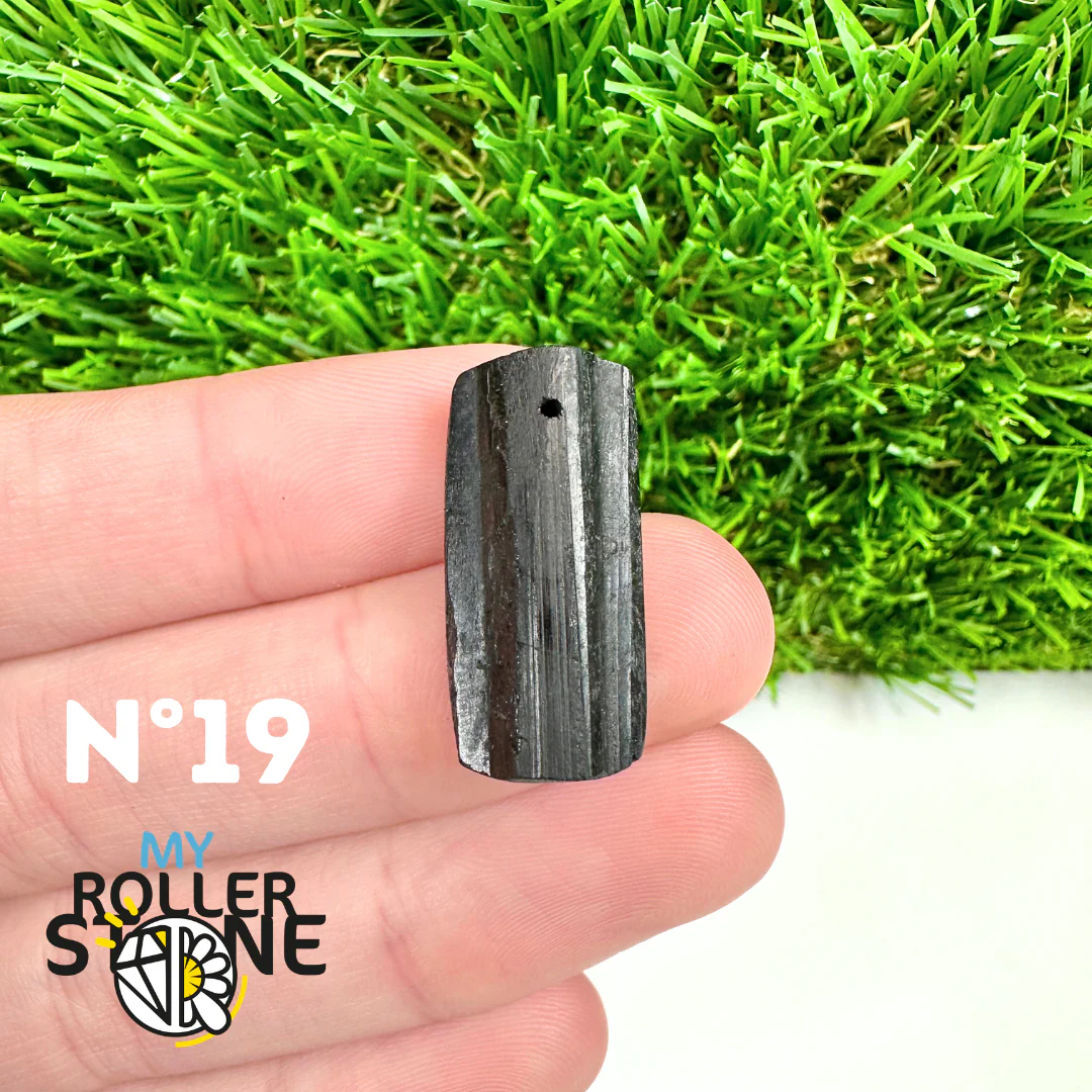 Pendentif Perce Tourmaline Noire 5A - Image 21