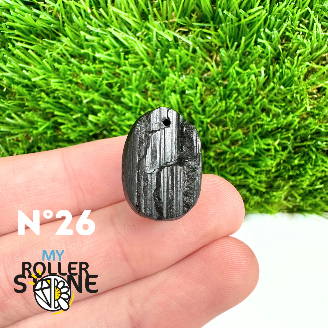 Pendentif Perce Tourmaline Noire 5A - Image 28