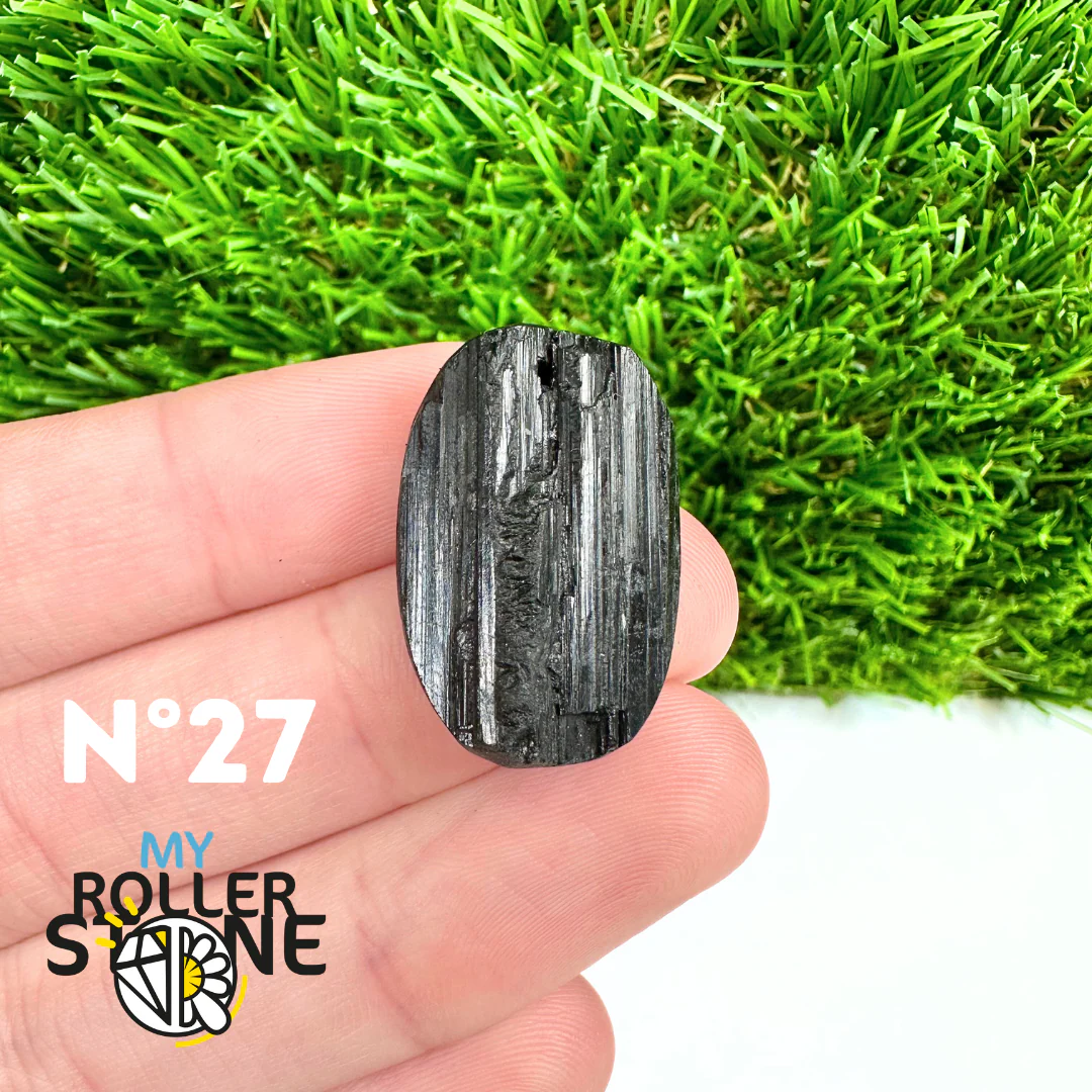 Pendentif Perce Tourmaline Noire 5A - Image 29