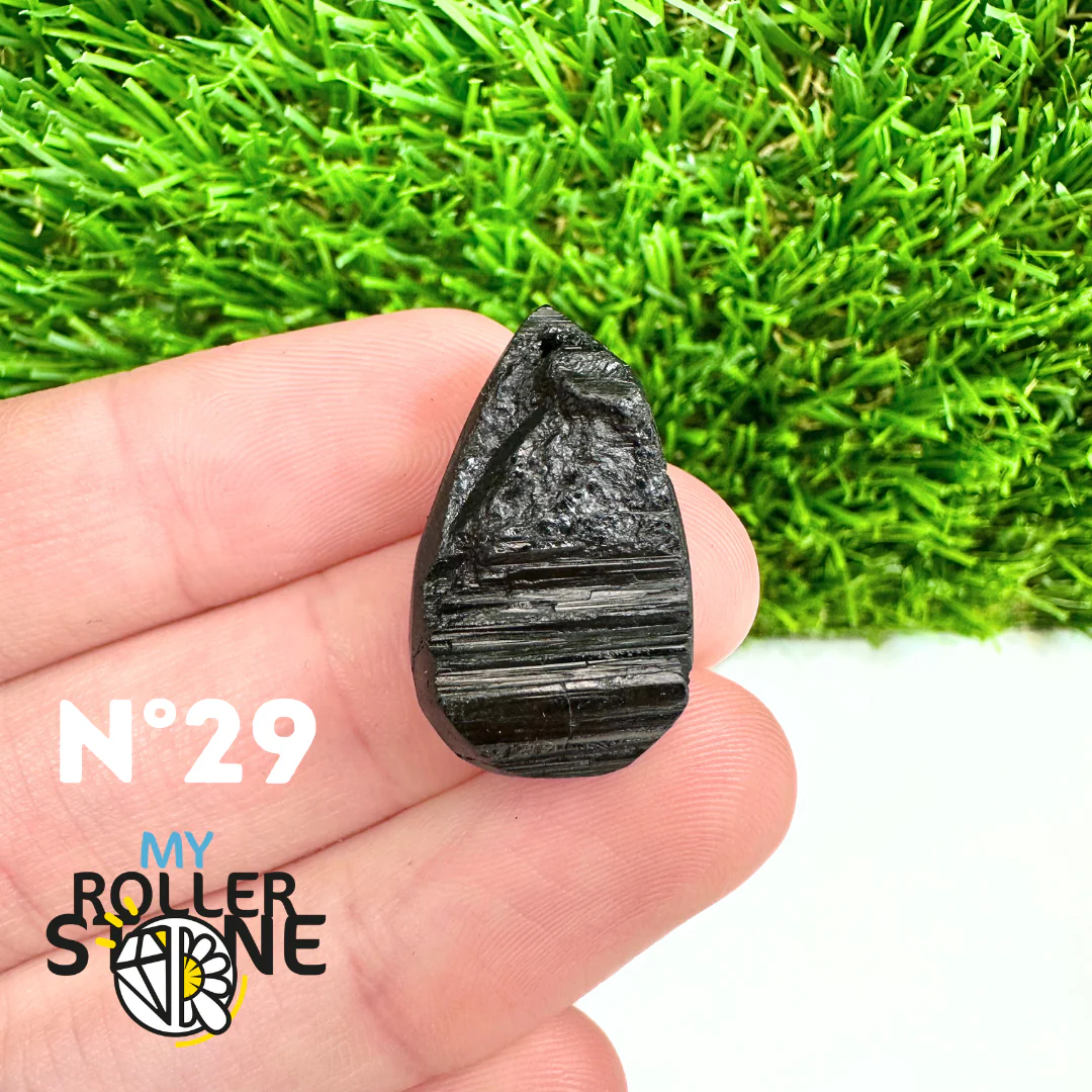 Pendentif Perce Tourmaline Noire 5A - Image 31