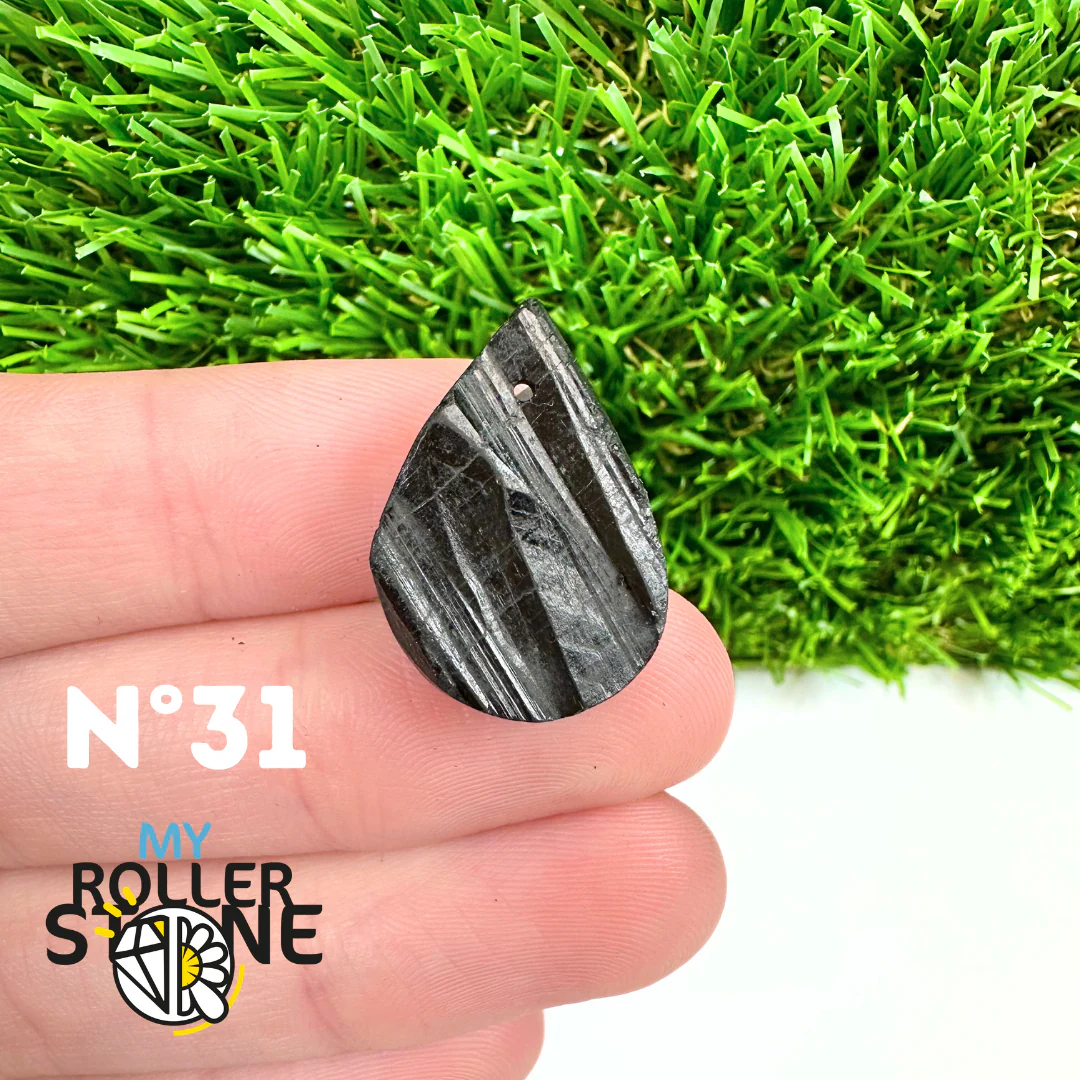 Pendentif Perce Tourmaline Noire 5A - Image 33