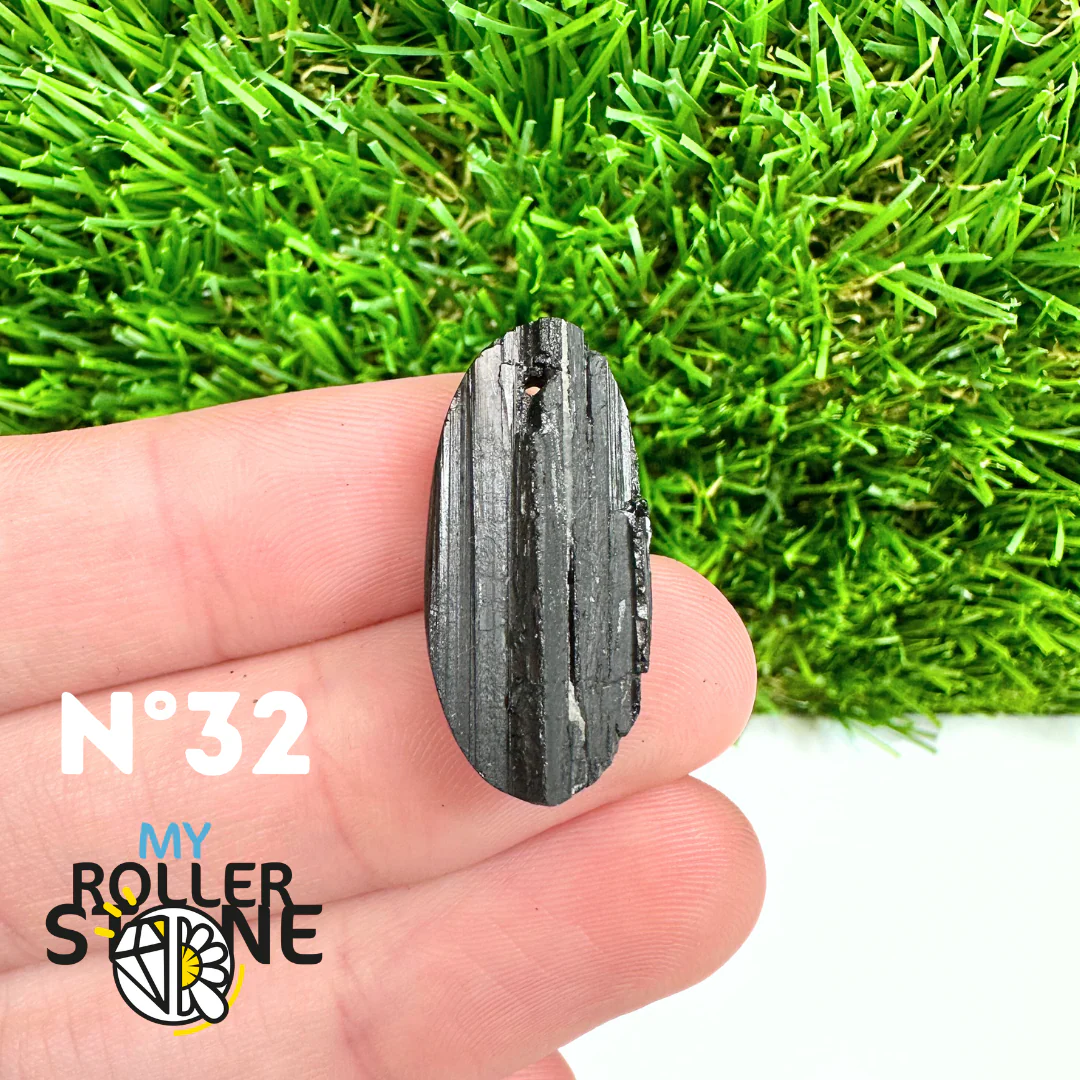 Pendentif Perce Tourmaline Noire 5A - Image 34