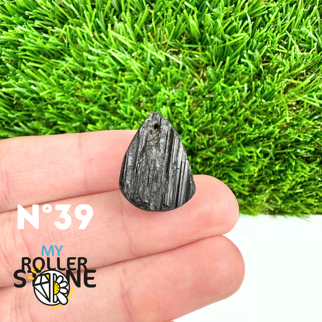 Pendentif Perce Tourmaline Noire 5A - Image 41