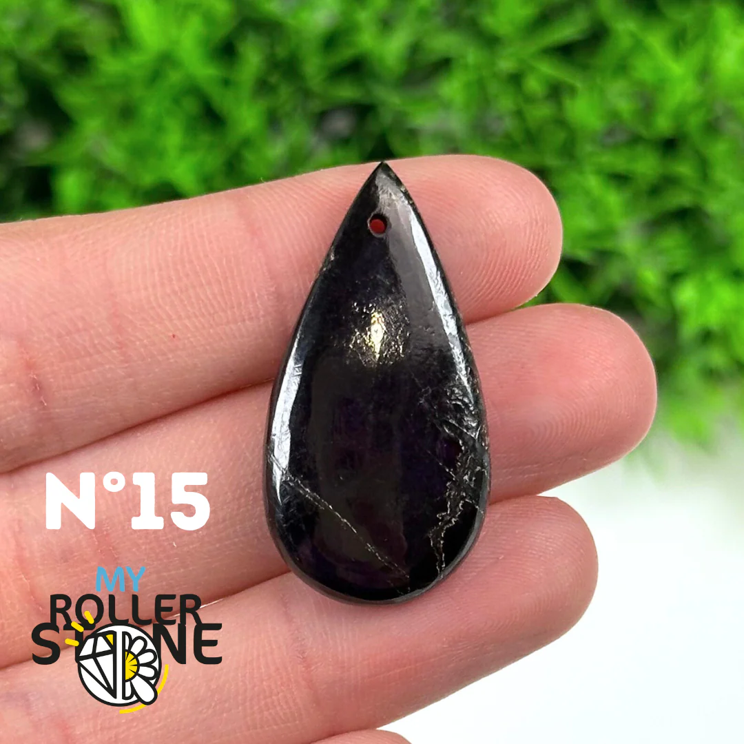 Pendentif Percé Purpurite 5A - Image 13
