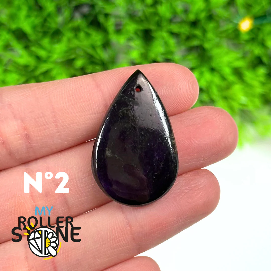 Pendentif Percé Purpurite 5A - Image 3