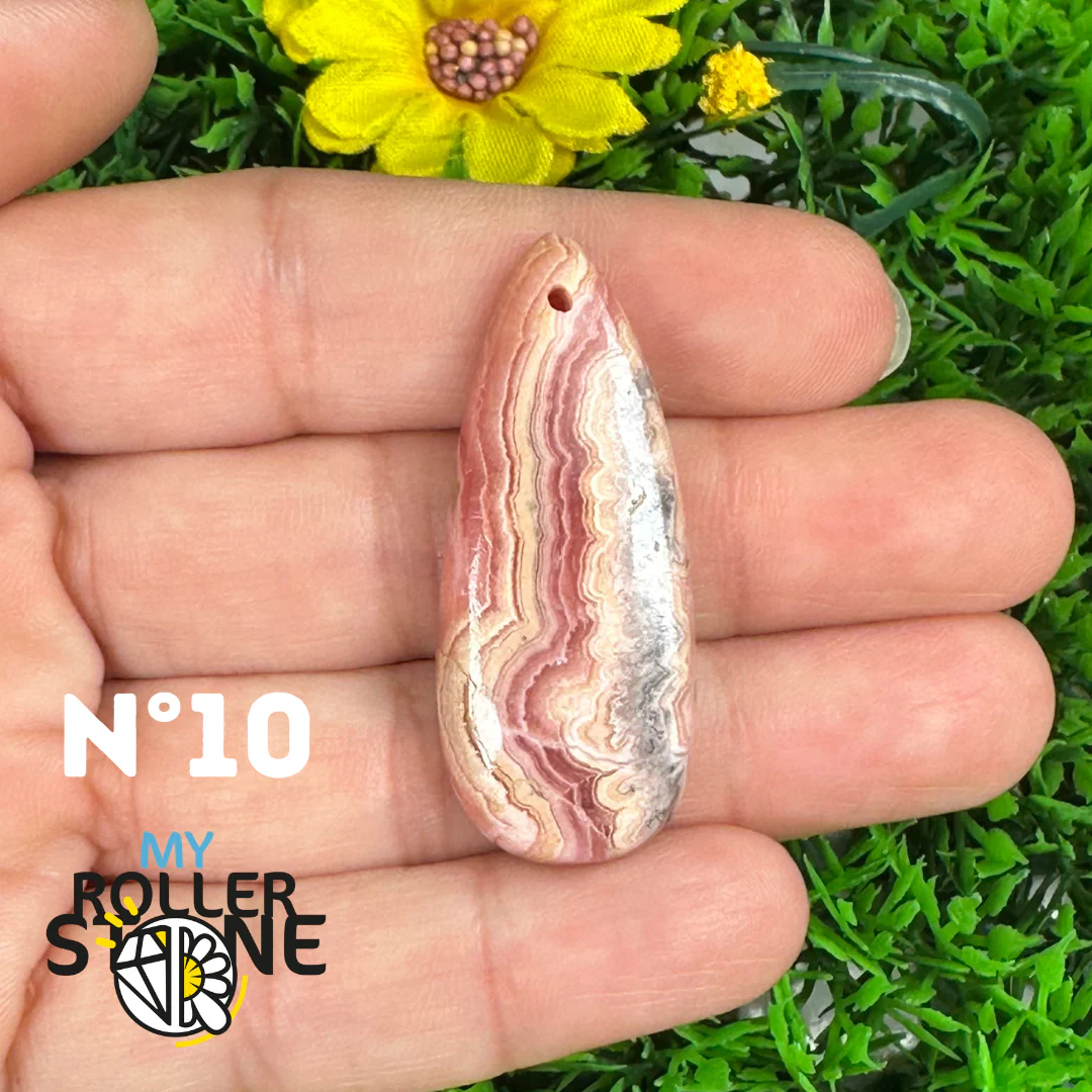 Pendentif Percé Rhodochrosite - Image 11