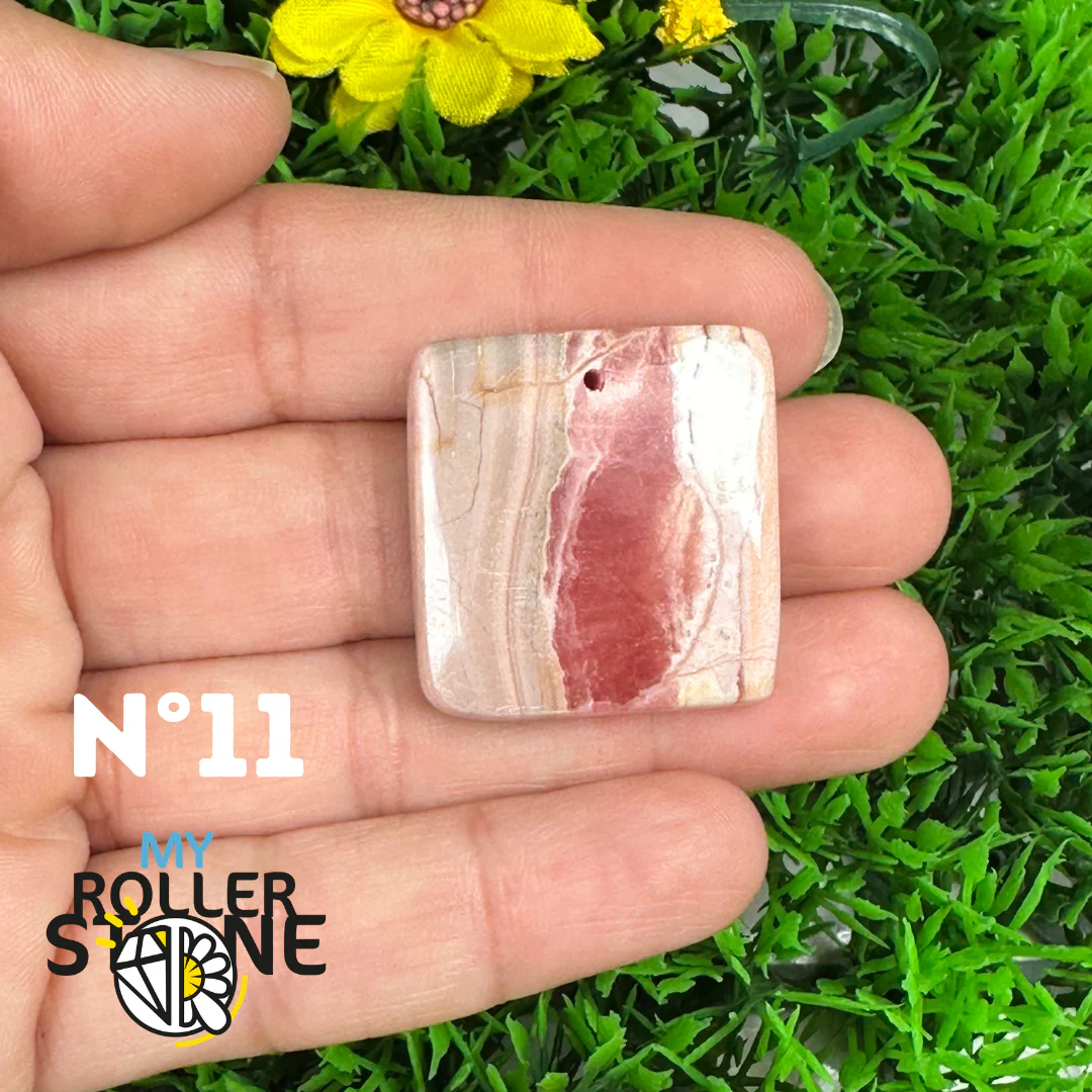 Pendentif Percé Rhodochrosite - Image 12
