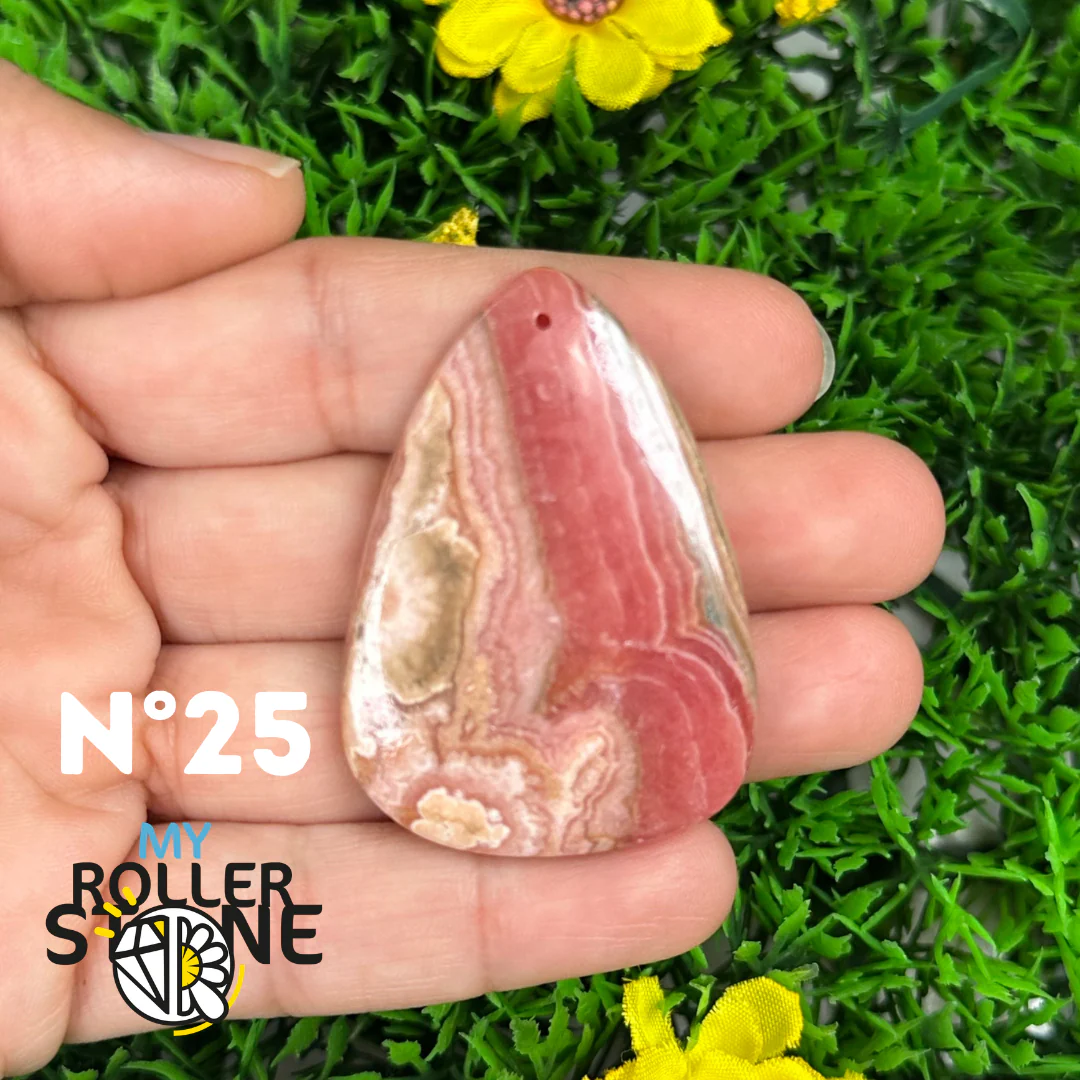 Pendentif Percé Rhodochrosite - Image 22