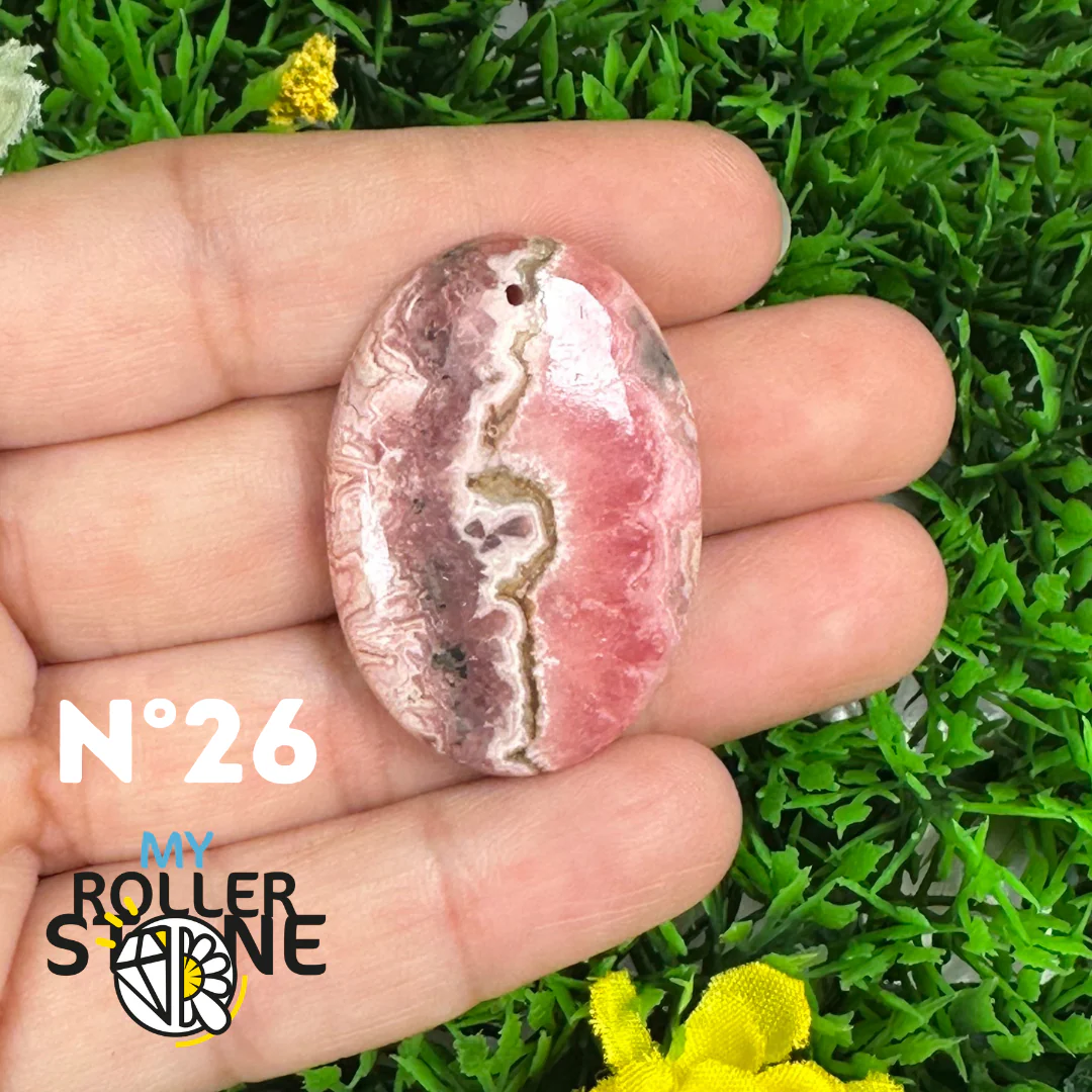 Pendentif Percé Rhodochrosite - Image 23
