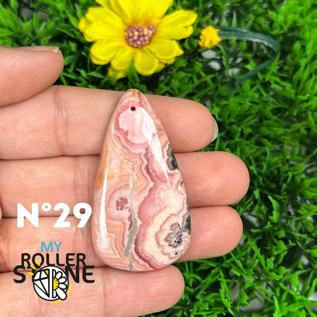 Pendentif Percé Rhodochrosite - Image 26