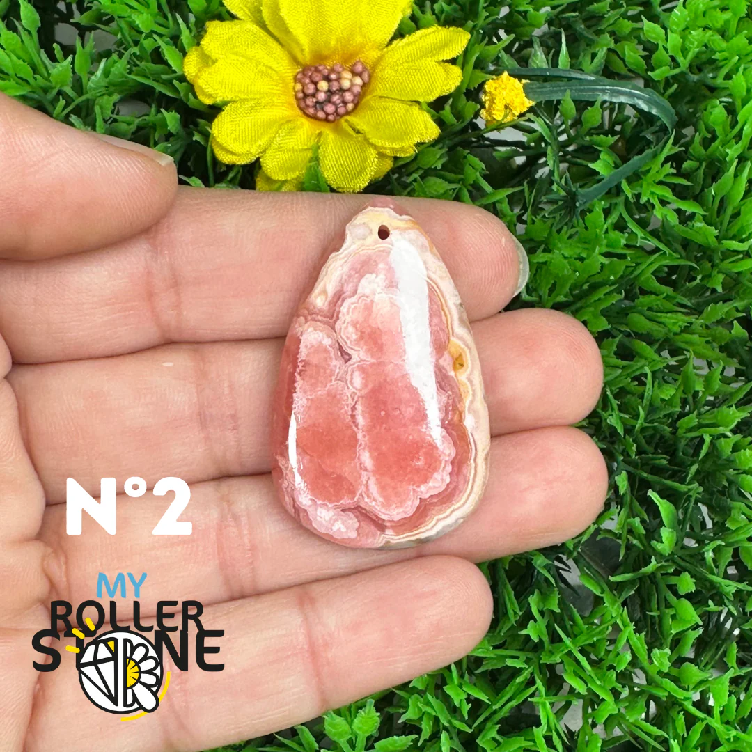 Pendentif Percé Rhodochrosite - Image 3