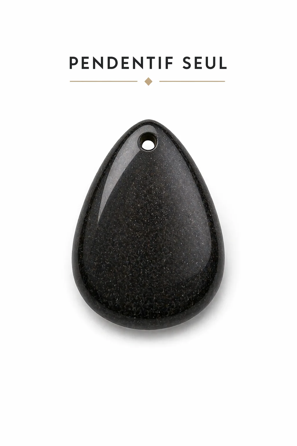 Pendentif percé seul