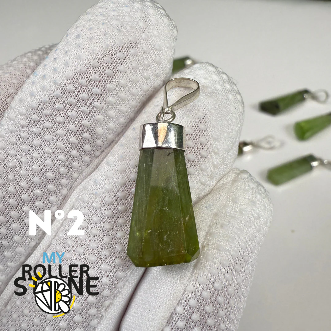 Pendentif Péridot et Argent - Image 3