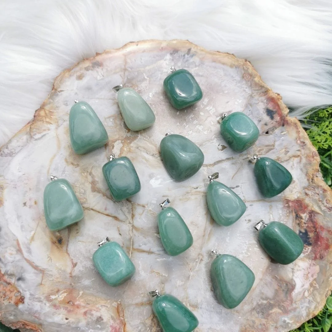 Pendentif Pierre Aventurine