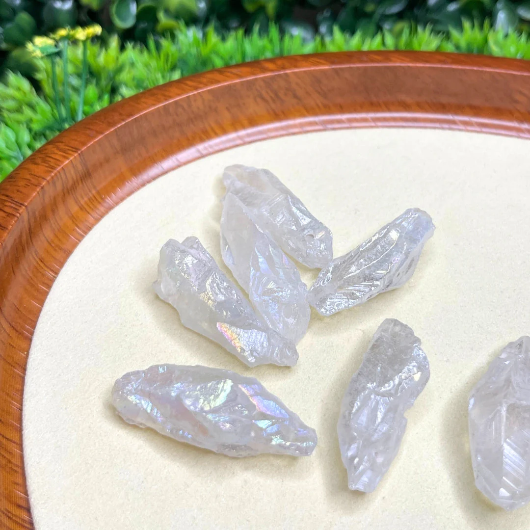Pendentif Pierre Brute Quartz Aura