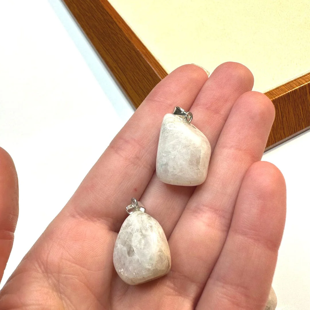 Pendentif Pierre de Lune Argent - Image 2