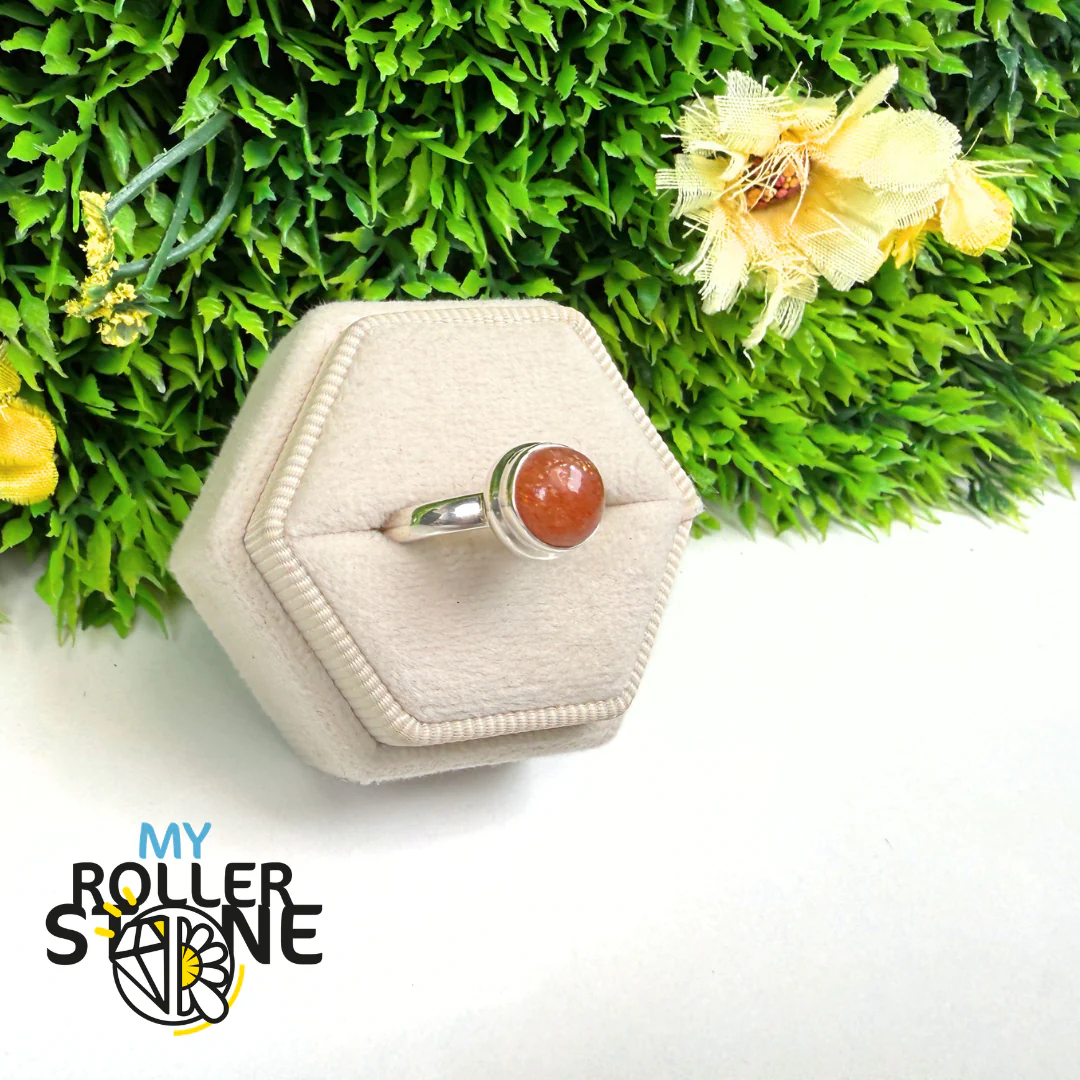 Bague Pierre de Soleil Argent 925 â SNSR1173 - Image 2