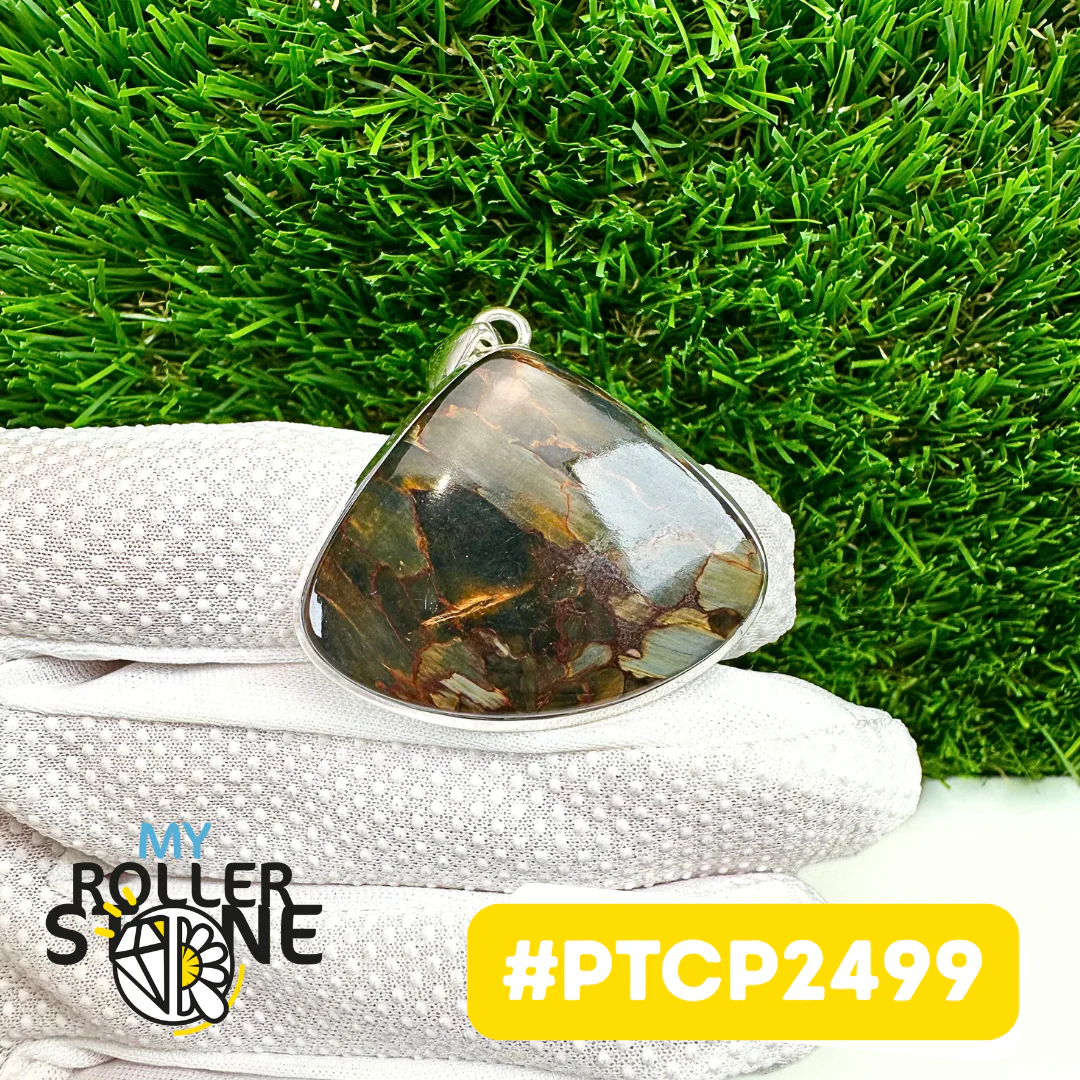 Pendentif Pietersite Argent 925 #PTCP2499 - Image 2