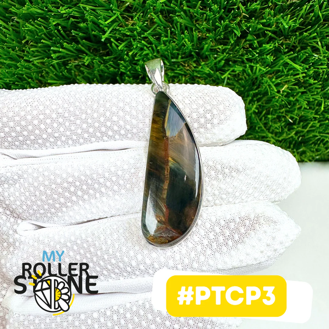 Pendentif Pietersite Argent 925 #PTCP3 - Image 2
