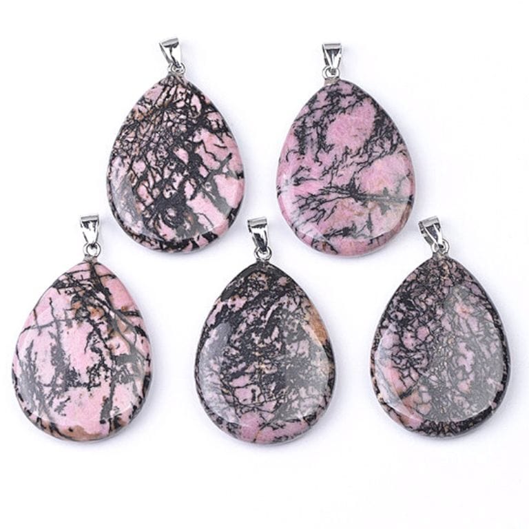 Pendentif Plat en Goutte - Image 3