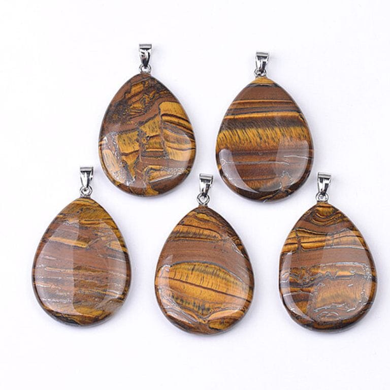 Pendentif Plat en Goutte - Image 4