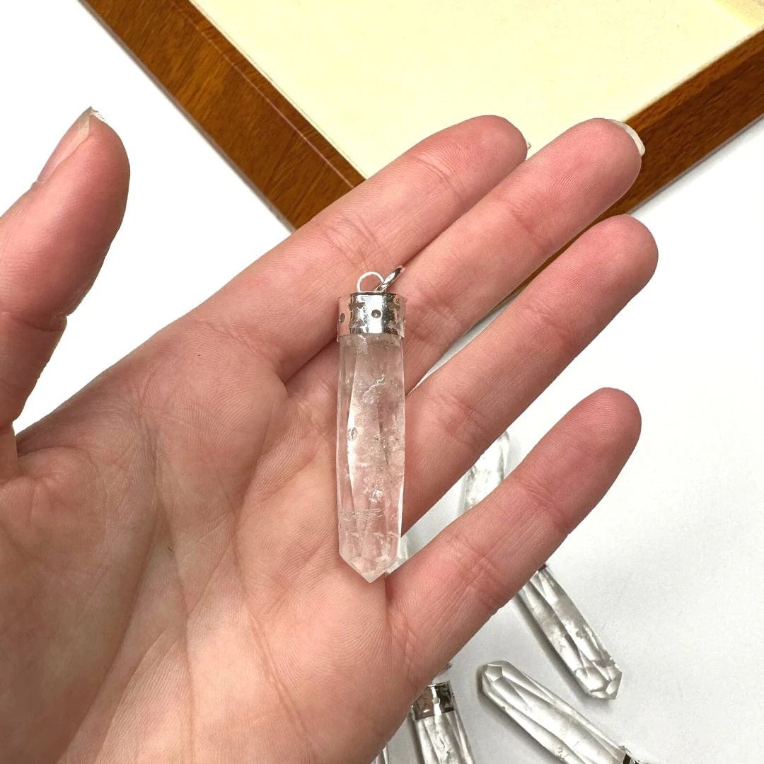Pendentif Pointe Cristal de Roche - Image 2