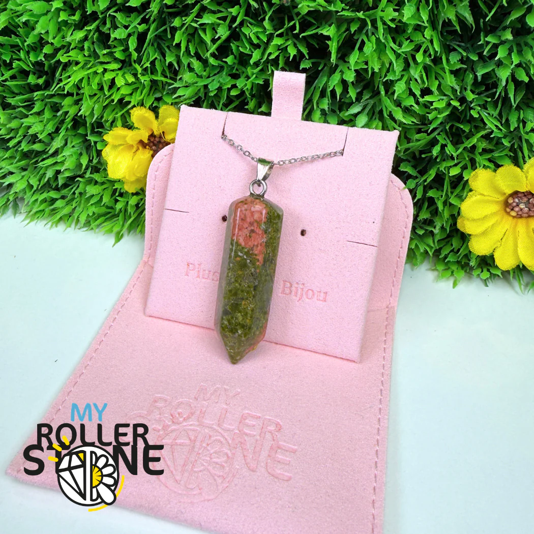 Pendentif pointe en pierre (6 variantes) - Image 5