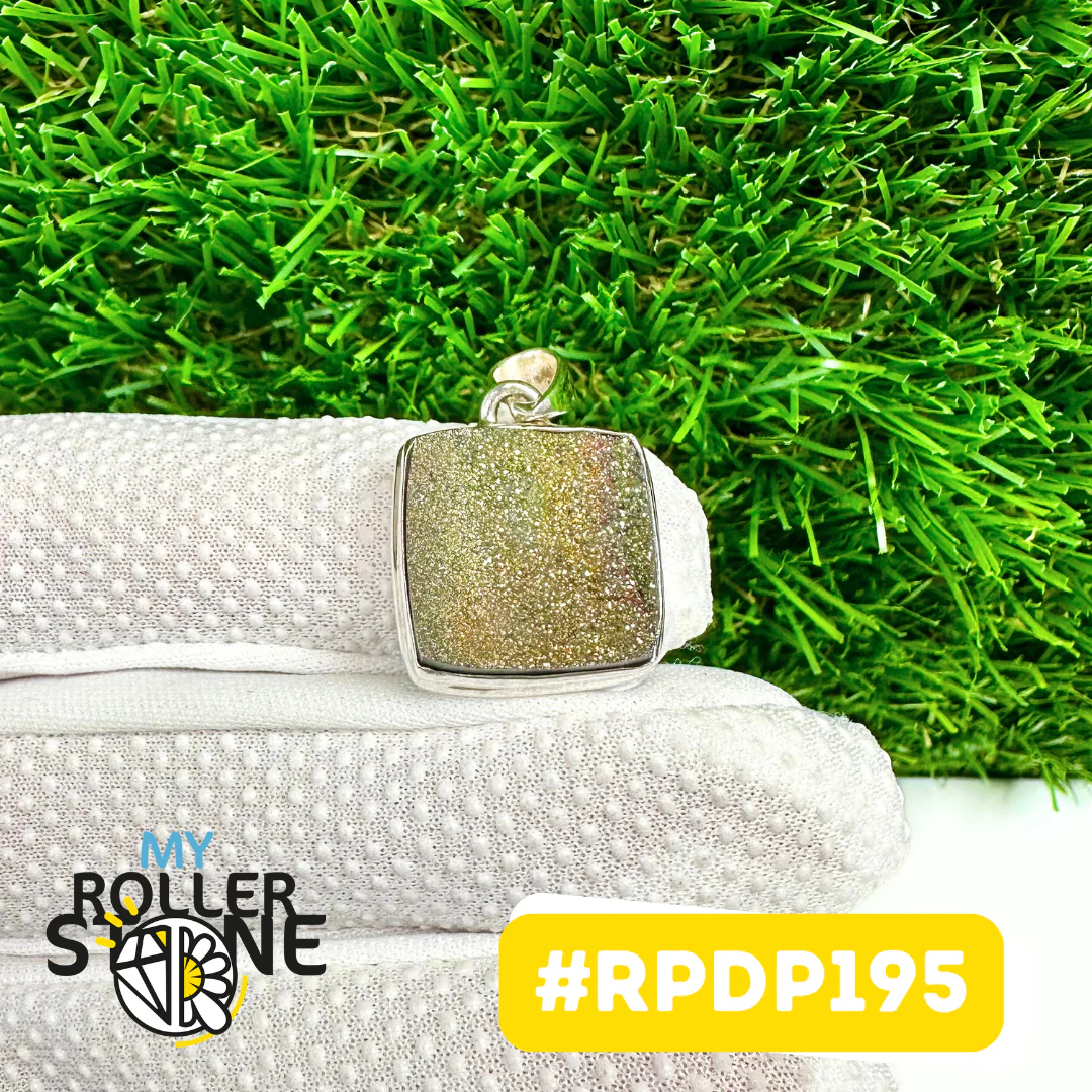 Pendentif Pyrite Arc En Ciel #RPDP195 - Image 2