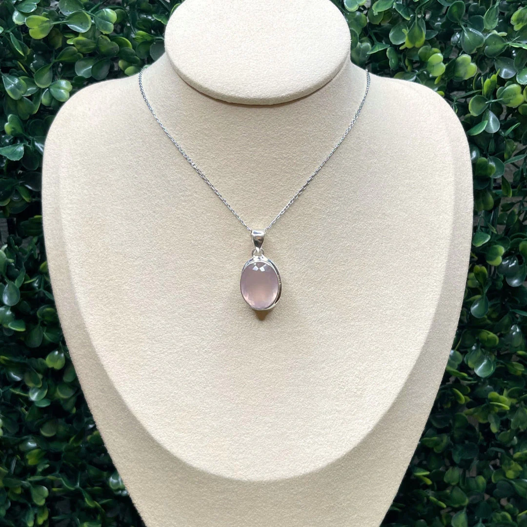 Pendentif Quartz Rose #1 - Image 2