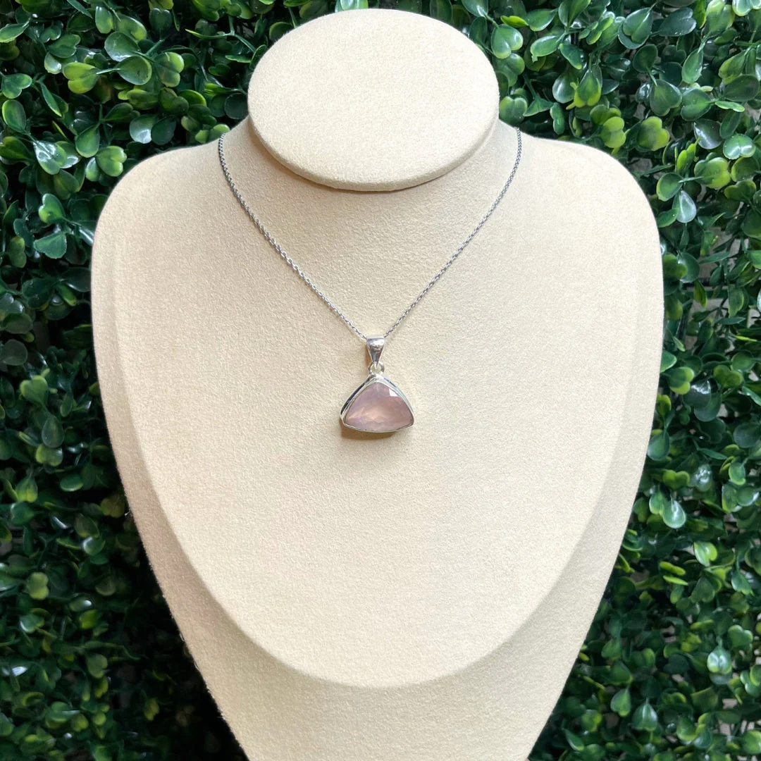 Pendentif Quartz Rose #24 - Image 2