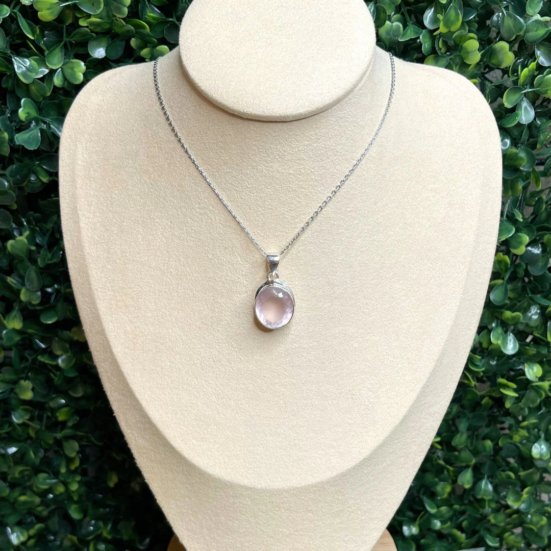 Pendentif Quartz Rose #29 - Image 2