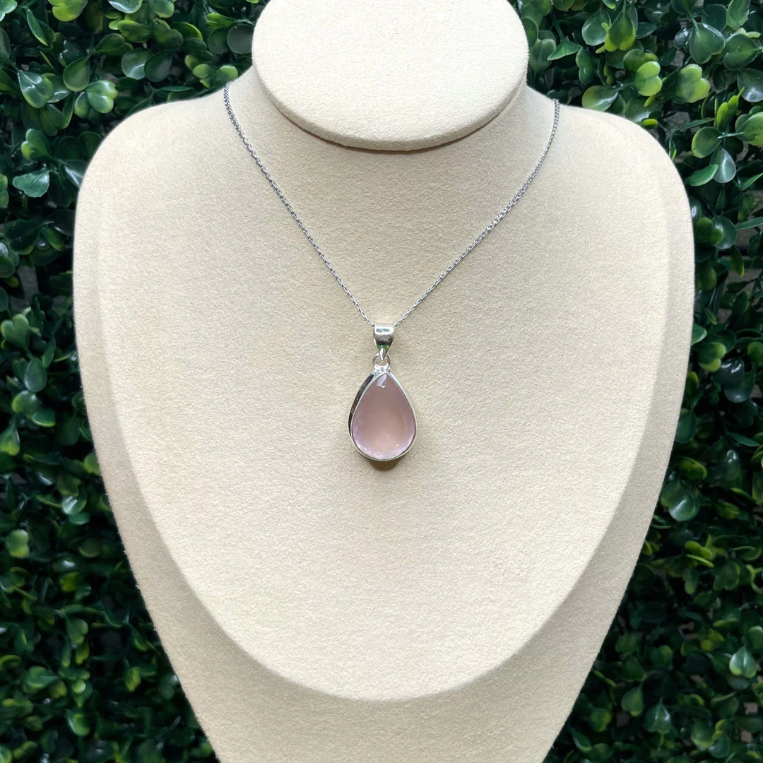 Pendentif Quartz Rose #4 - Image 2