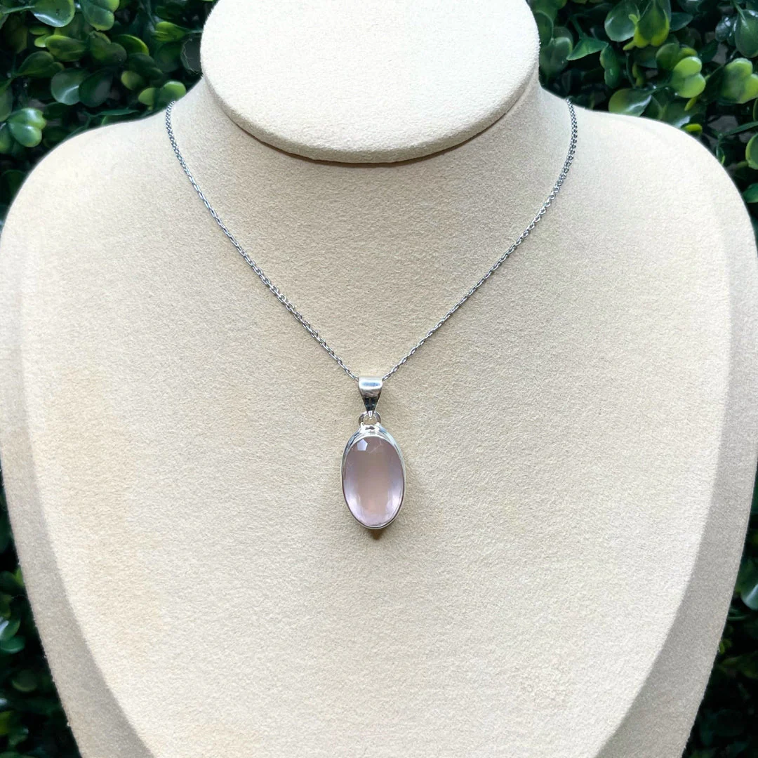 Pendentif Quartz Rose #5 - Image 2