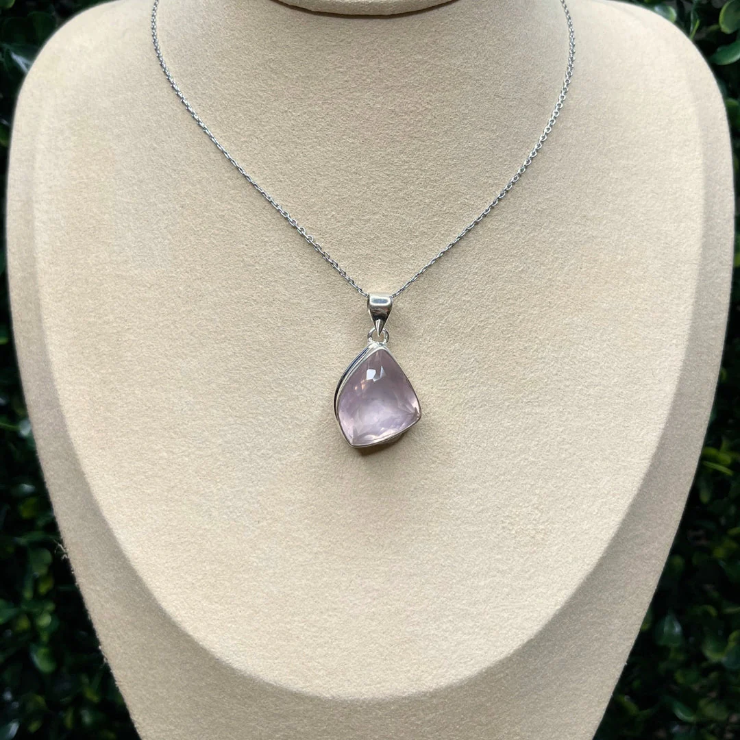 Pendentif Quartz Rose #6 - Image 2