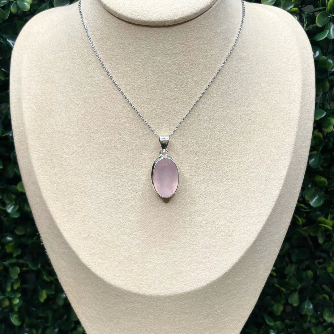 Pendentif Quartz Rose #7 - Image 2