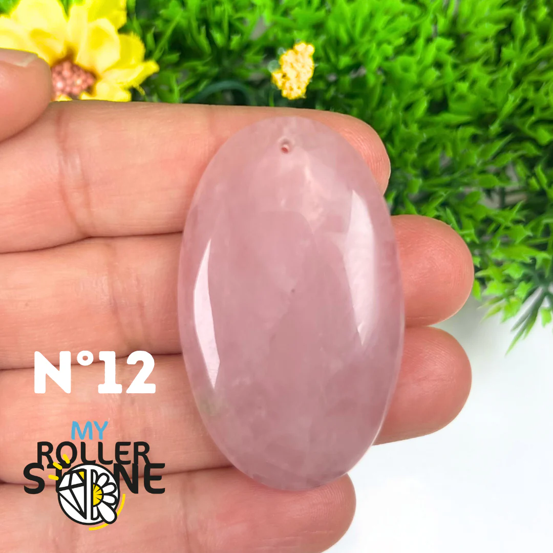 Pendentif Quartz rose percé - Image 24