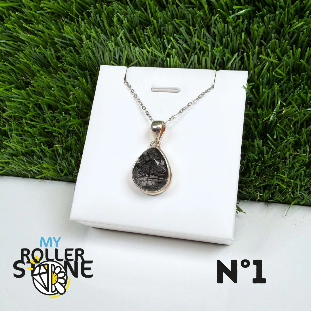 Pendentif Quartz Tourmaline #1