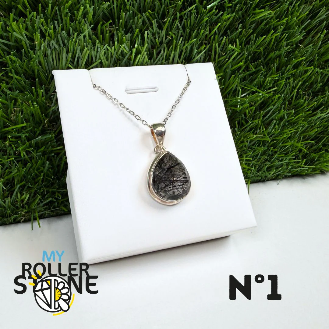 Pendentif Quartz Tourmaline #1 - Image 2