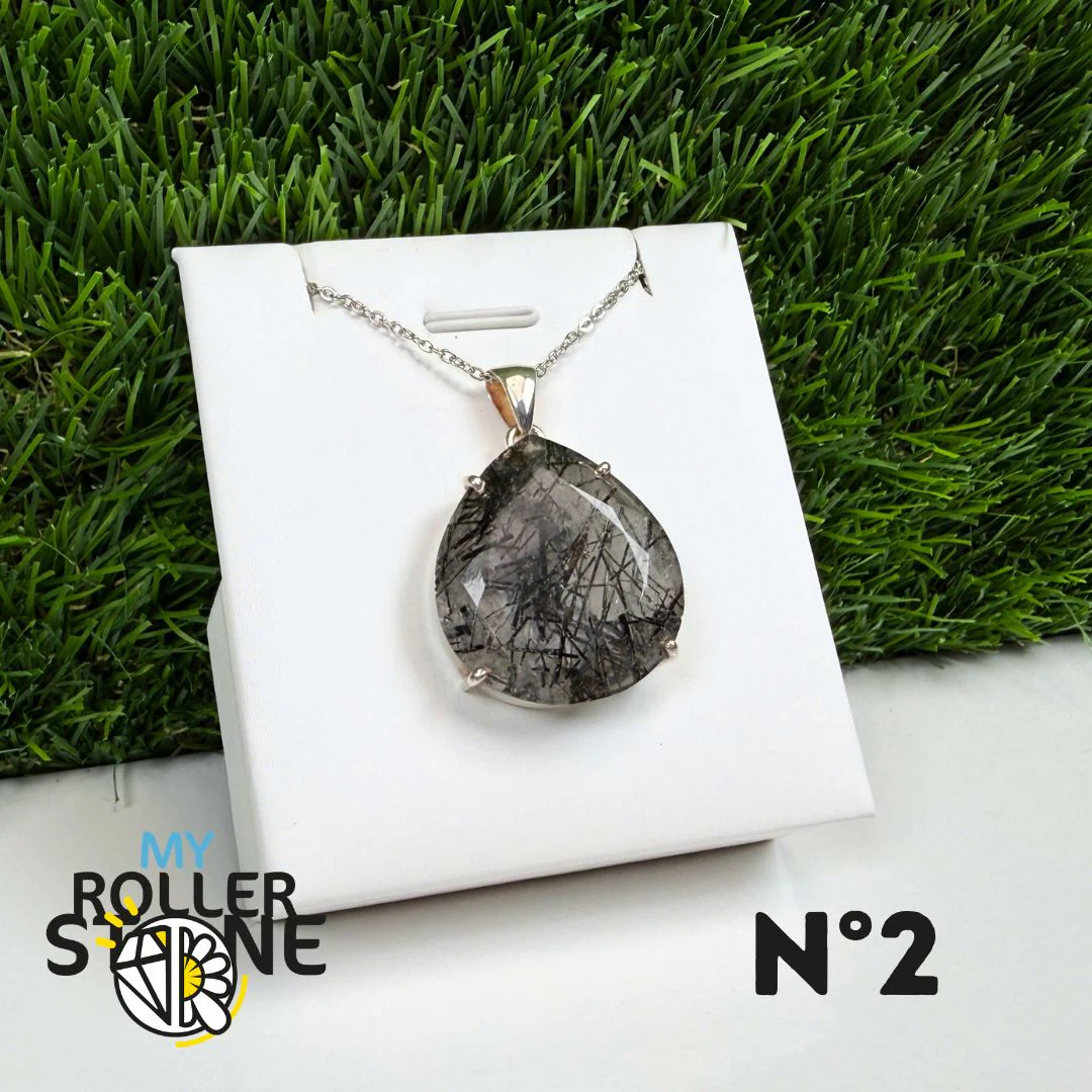 Pendentif Quartz Tourmaline #2 - Image 2