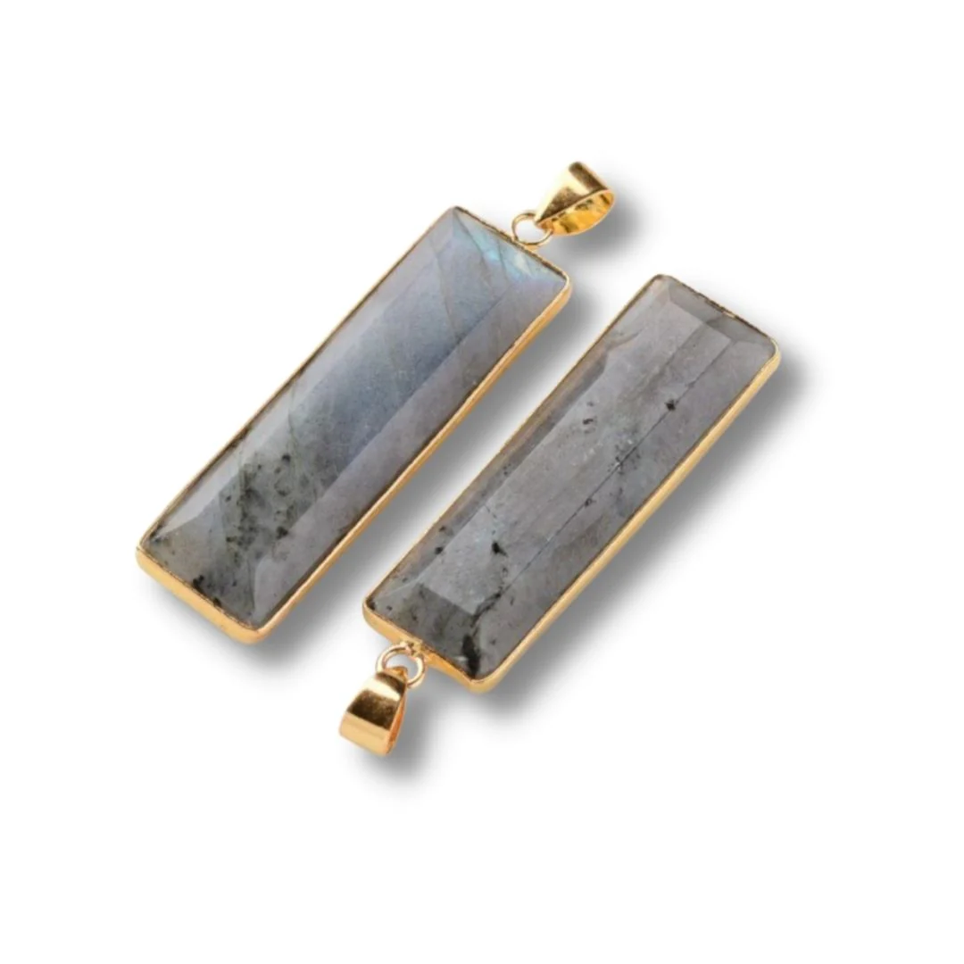 Pendentif rectangulaire Labradorite - Image 5