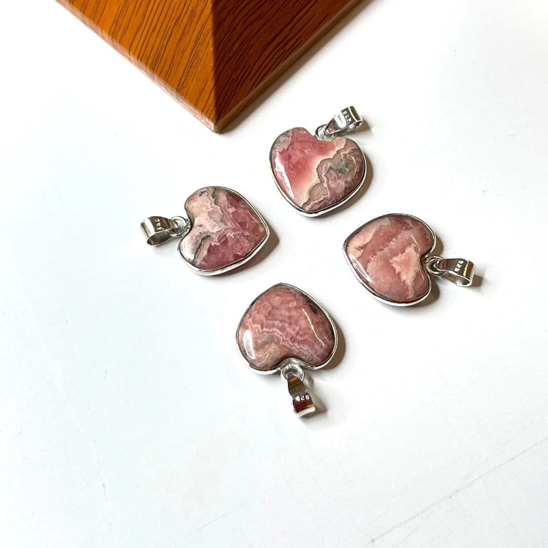 Pendentif Rhodochrosite Argent 925 - Image 4