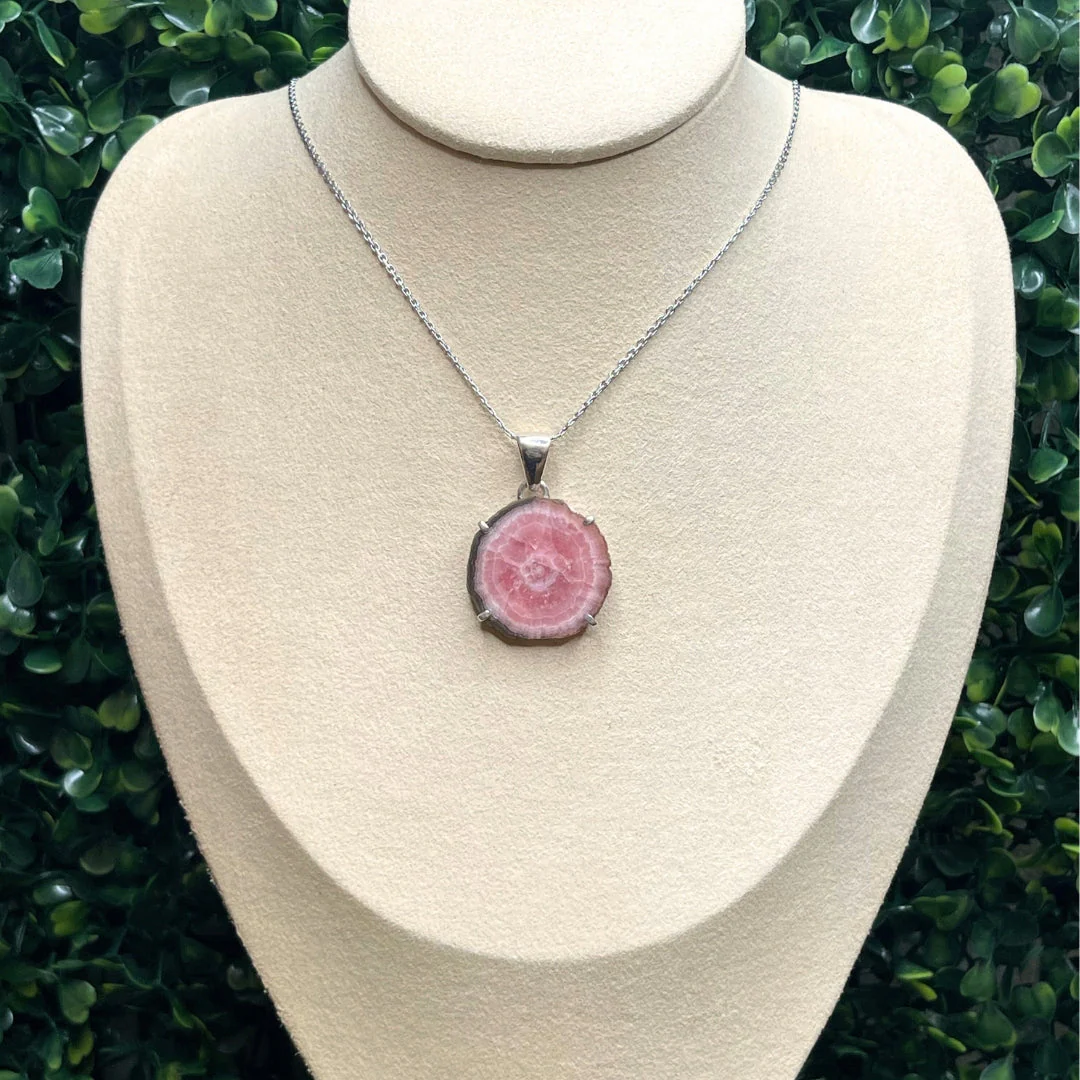 Pendentif Rhodochrosite Stalactite #1 - Image 2