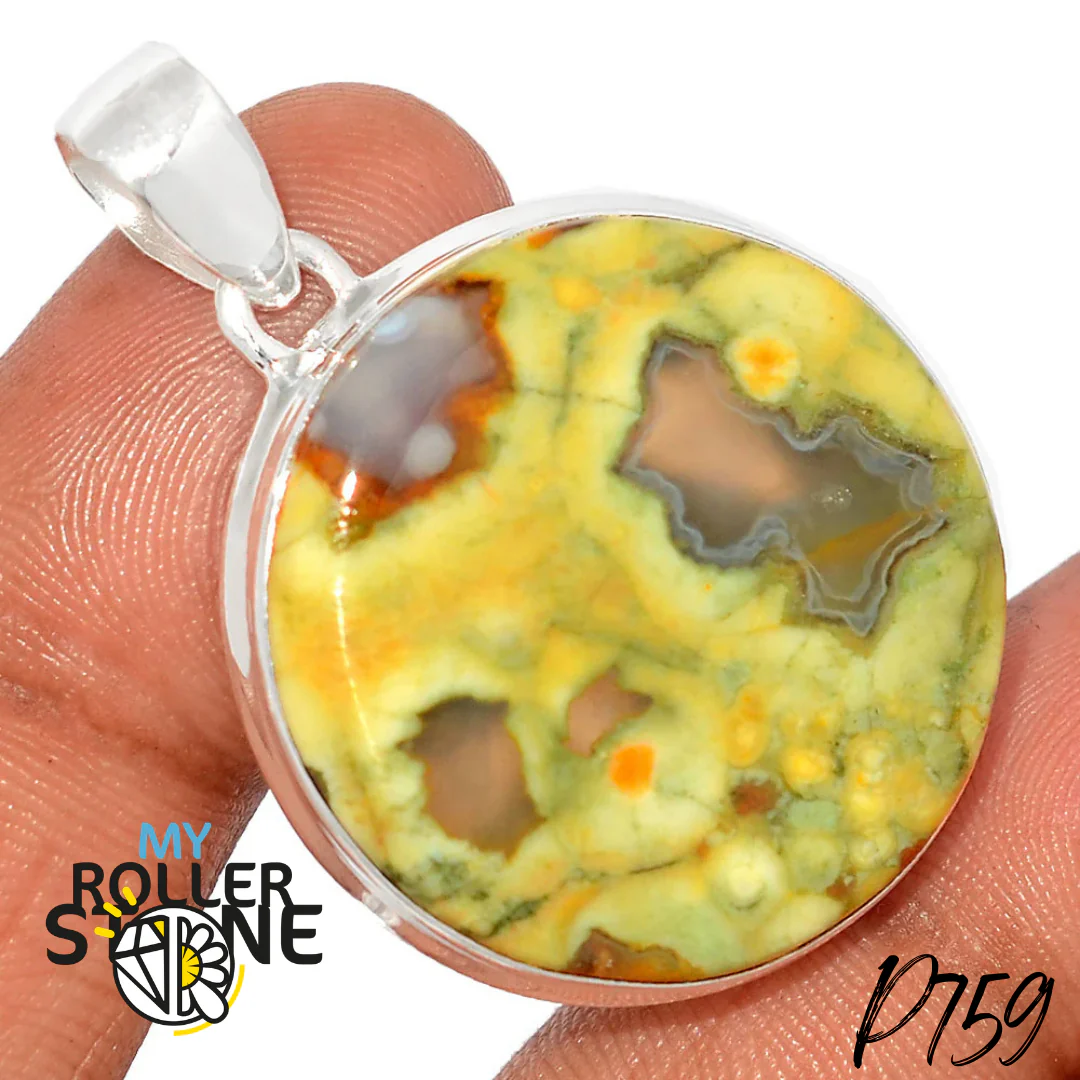 Pendentif Rhyolite P759