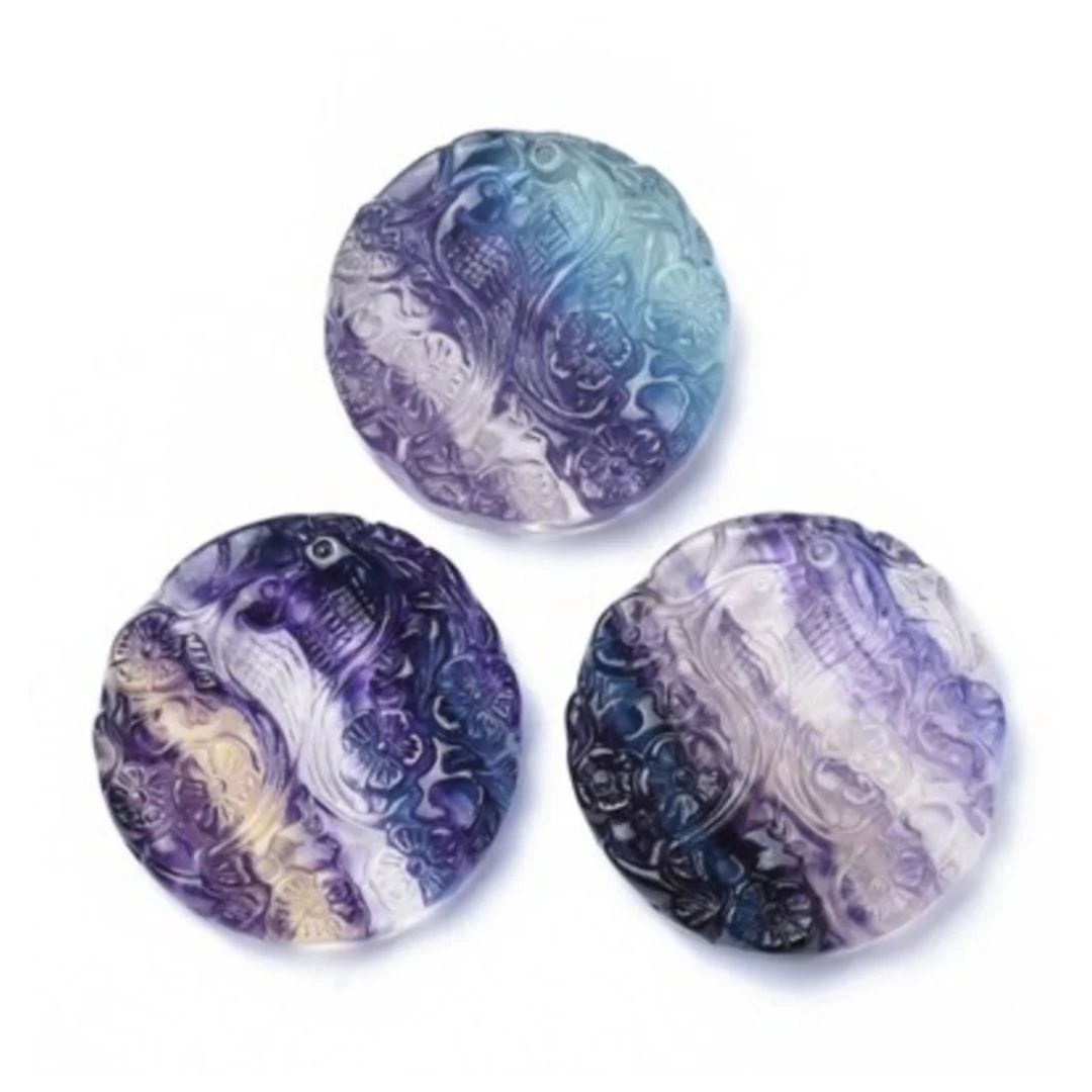 Pendentif rond oiseaux