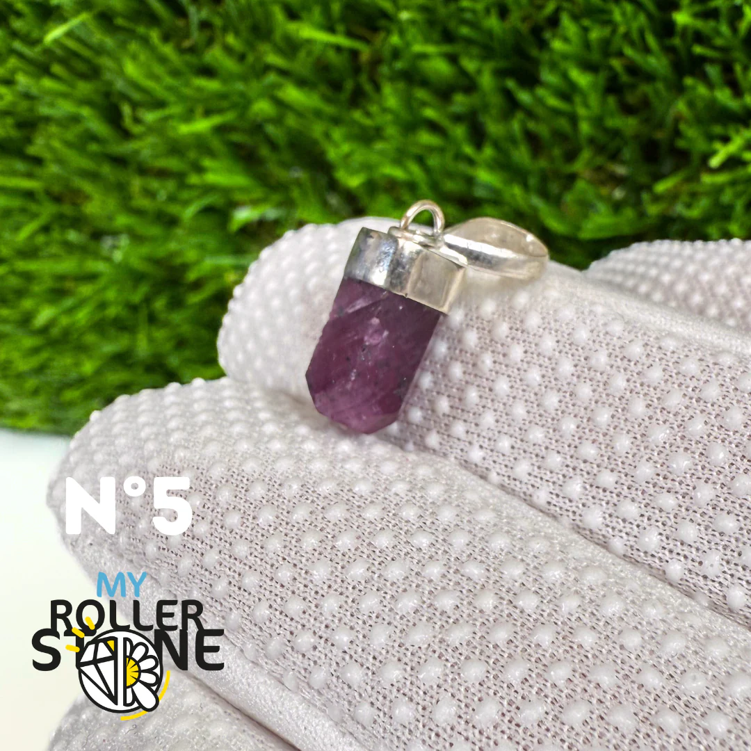 Pendentif Ruby et Argent - Image 7