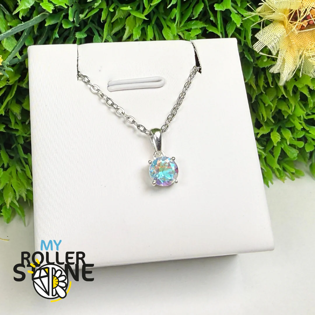 Pendentif Topaze Mystic Facettée PBC206-MMT