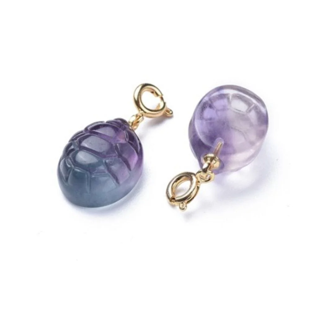 Pendentif Tortue fluorite - Image 3
