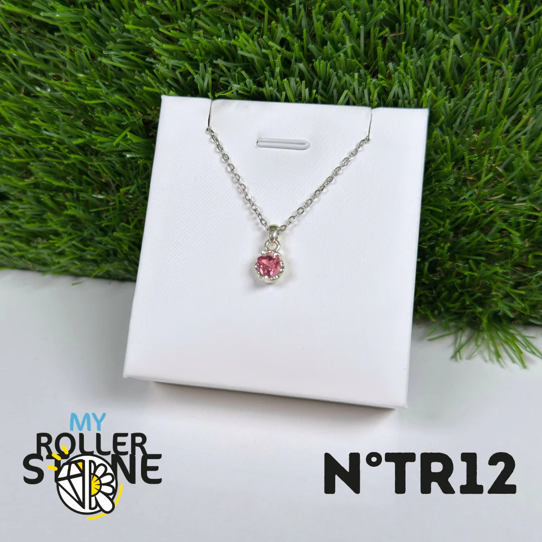 Pendentif Tourmaline Rose (Rubellite) – Argent 925- #12 - Image 2