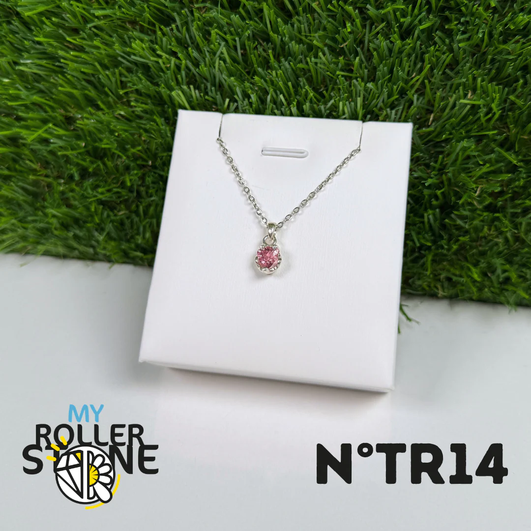 Pendentif Tourmaline Rose (Rubellite) – Argent 925- #14 - Image 2