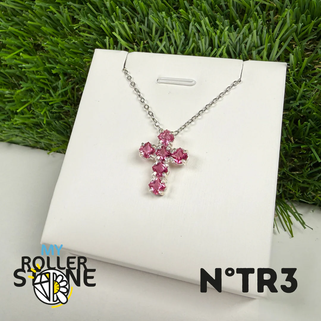 Pendentif Tourmaline Rose (Rubellite) – Argent 925- #3 - Image 2